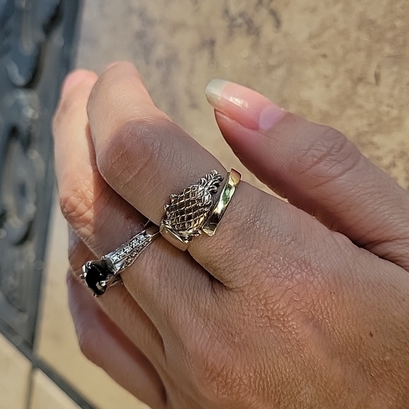 Tiffany & Company Pineapple Spoon Ring in Gold Vermeil #43 - Picture 11 of 16